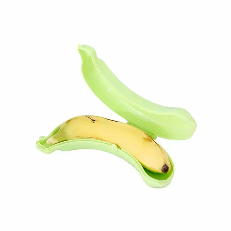 

Plastic Banana Case Storage Box Container Banana Saver Guard Protector Holder Trip Outdoor Box