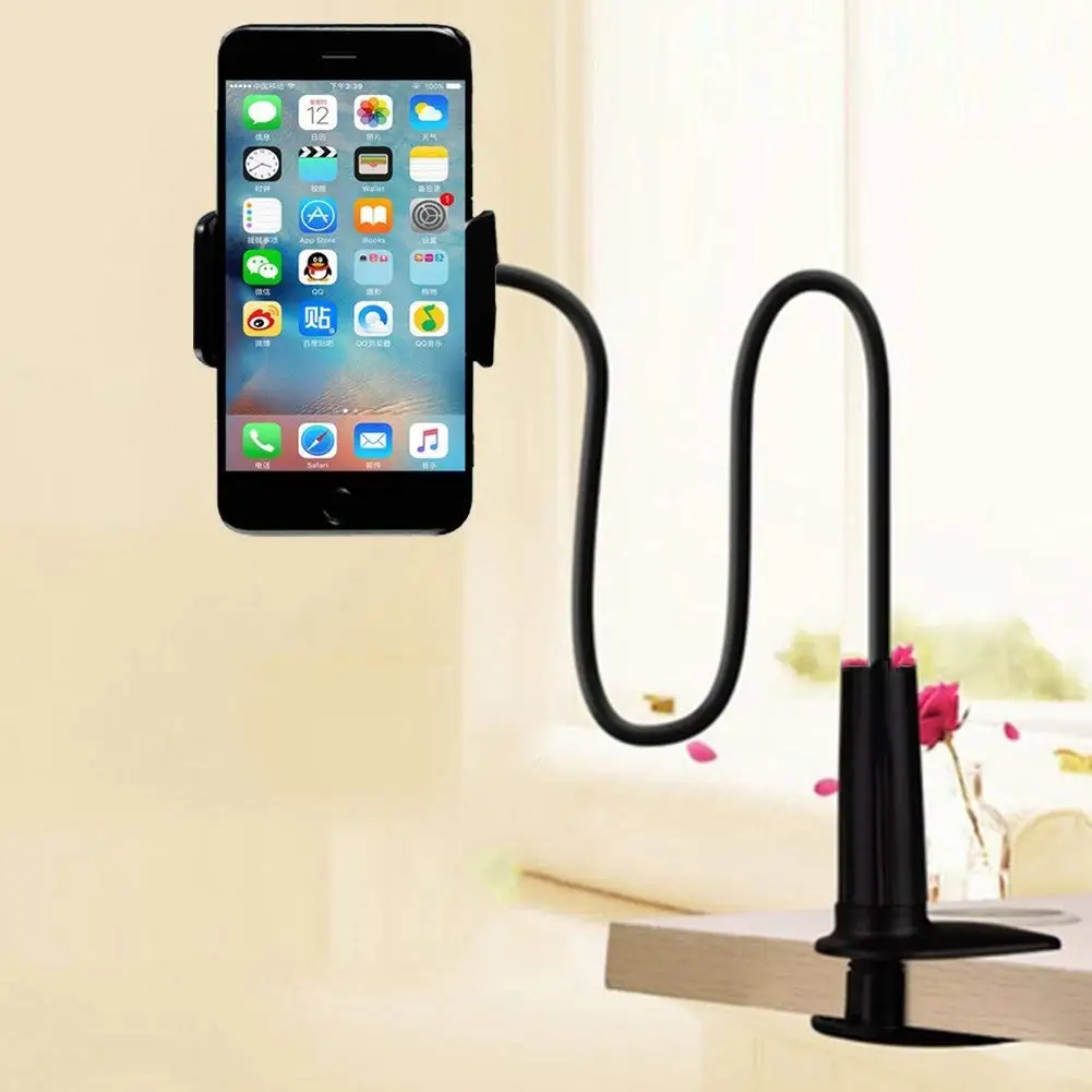 

Universal Stents Flexible Long Arm Holder Lazy Mobile Phone Stand Bed Desktop Clip Bracket For iPhone XS X XR 8 7 Xiaomi Samsung
