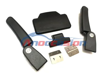 

Passenger Backrest Back Pad Rear Saddlebag Trunk Sticker+Aluminum Rear Box Passenger Armrest For BMW R1200 GS F800GS G310GS F750