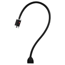 Станок рабочий свет 9 Вт 24/220 В 800 мм 1000 мм 1200 мм плюс длинная трубка машина Рабочий стол лампа магнит/винт база