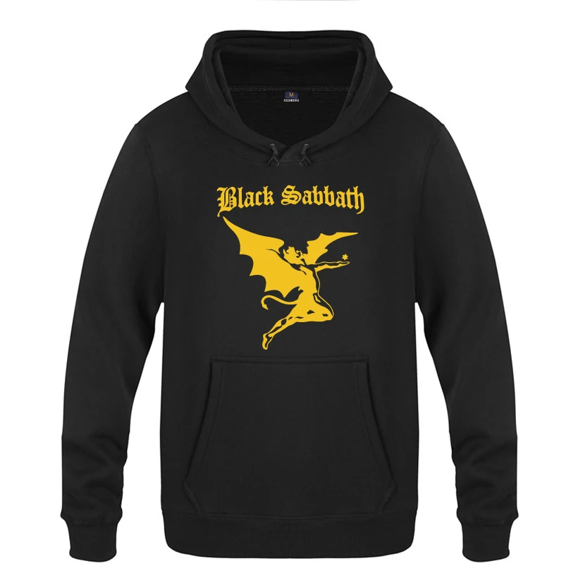 Black Sabbath Rock Band Hoodies Men 2018 Men's Pullover Fleece Hooded