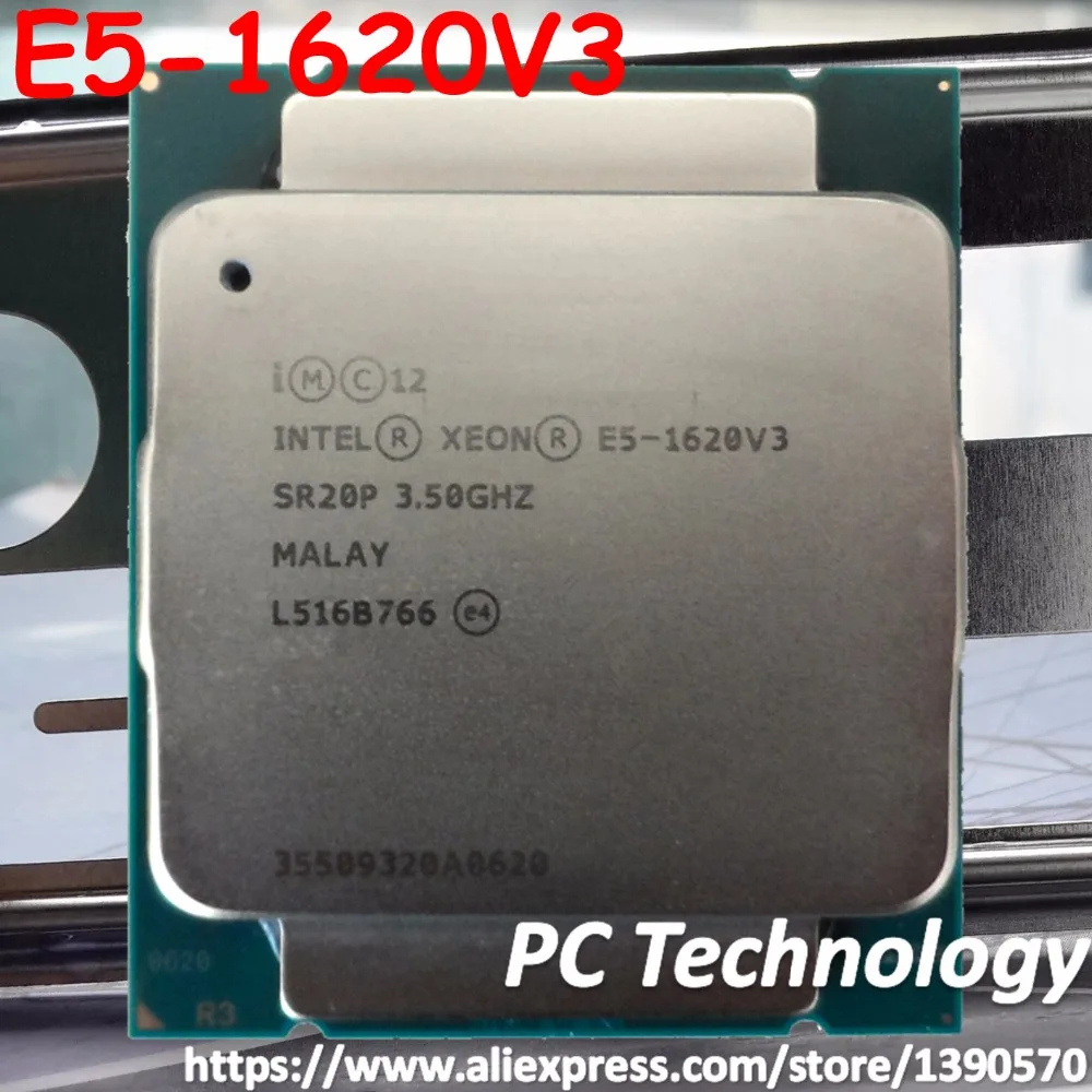 E5 1620V3 Original Intel Xeon E5 1620 v3 3.50GHz 4 Core 10MB E5 1620 v3  DDR4 2133MHz FCLGA2011 3 TPD 140W free shpping E5 1620V3|intel xeon|xeon e5  1620xeon e5 - AliExpress