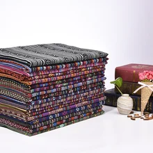 Горячая полиэстер/хлопок ткань, этническая, декоративные ткани для дивана, подушки, ткани, шторы, для метра, Ширина 1,5 м