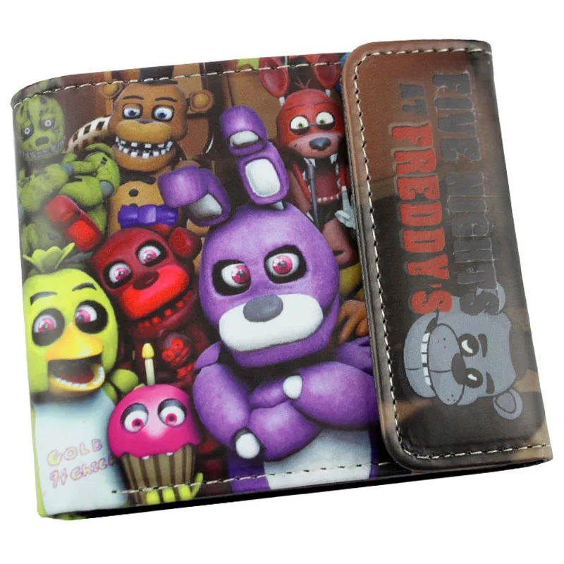 

Five Nights at Freddy's High Quality PU Short Wallet/Folding Purse with Button