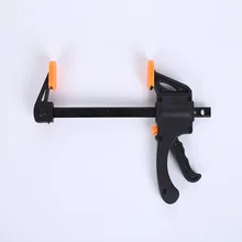 Nueva 4 pulgadas trinquete rápida liberación de velocidad madera trabajo bar clamp clip kit Spreader gadget herramienta DIY