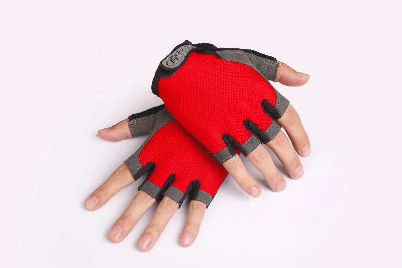 Фитнес спортивные перчатки для спортзала половина палец тяжелой атлетике Перчатки тренировочные упражнения Многофункциональный Для