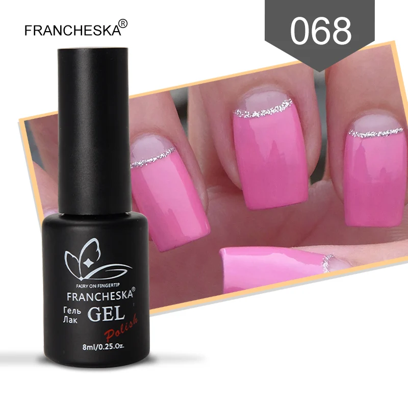 Francheska Гель-лак для ногтей УФ-гель nagels spulletjes gellak Гель-лак nagellak unhas de лак набор цветов nagels nai lart oje - Цвет: gel polish 68