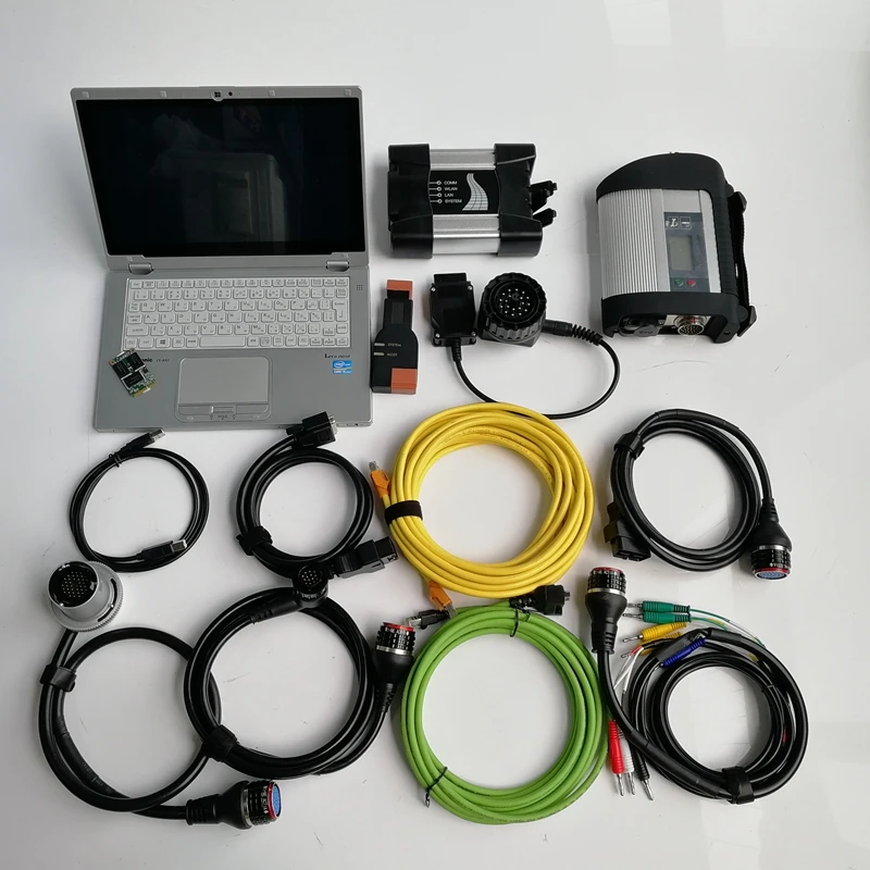 

V09/2019 software for BMW icom Next and MB star C5 2 in 1TB Mini SSD and Used laptop CF-AX2 I5 8G for Auto diagnose