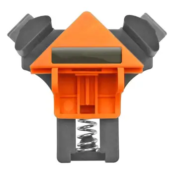 

90 Degree Right Angle Clamp Metal Plastic Carpentry Project Clip Repairing Fixator Holder Woodworking Accessories