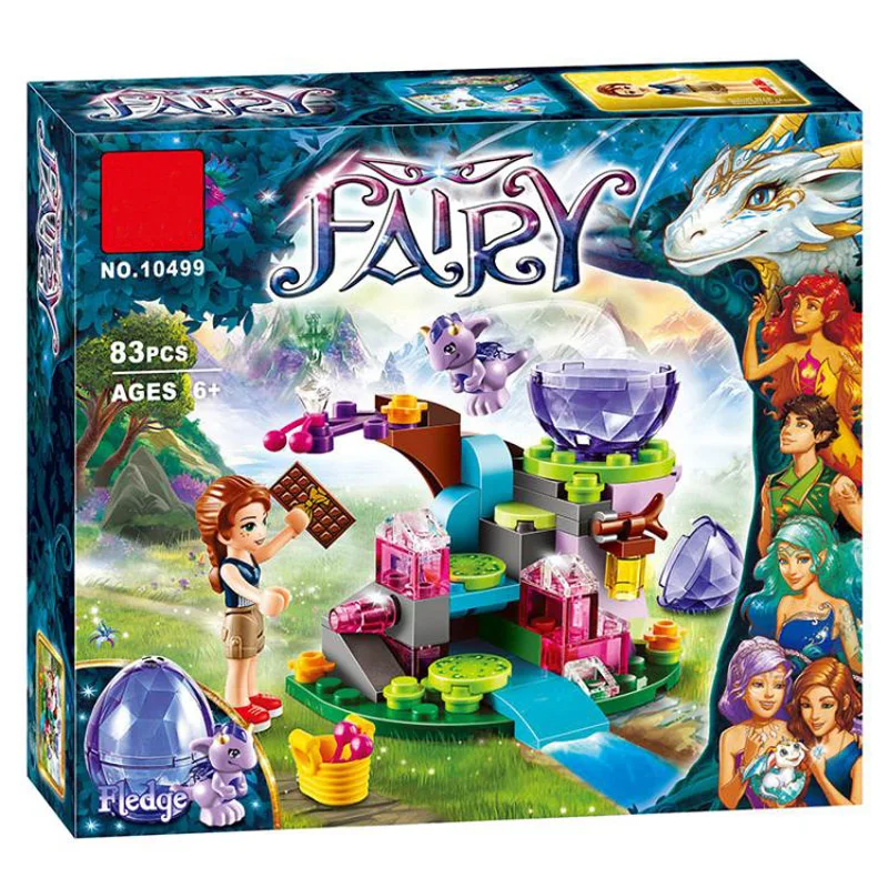 Бела 10499 и Fairy Elf Эмили Джонс детские штормовка Dragon строительные блоки игрушки для