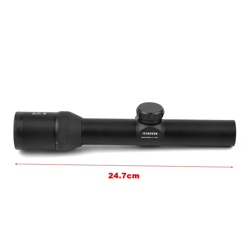 Hunting Optical Sight 1.2-6X24 IR Compact Rifle Scope Glass Etched Illuminated Reticle Long Eye RifleScopes Hunting Optical Sight 1.2-6X24 IR Compact Rifle Scope Glass Etched Illuminated Reticle Long Eye RifleScopes