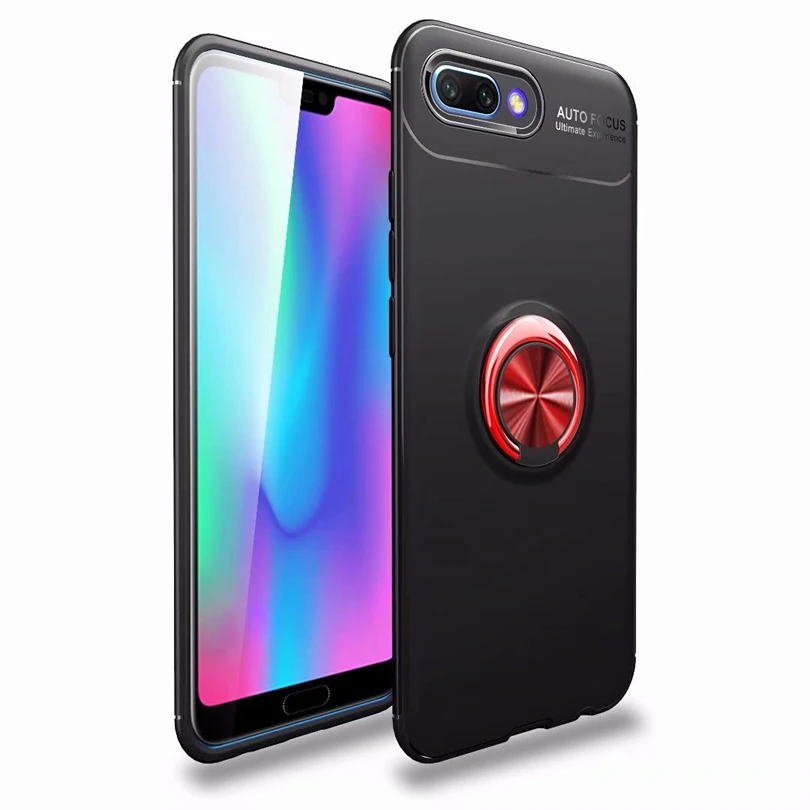 For Huawei Honor 10 / Honor10 5.84&quot Case Magnetic Car Holder 360 Rotating Finger Ring Phone Cover Capa |