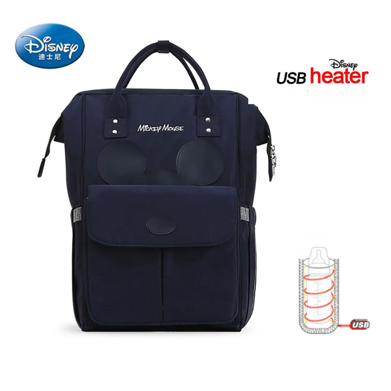 

Diaper Bag Large Capacity Mommy Backpack Mickey Waterproof Maternity Bag