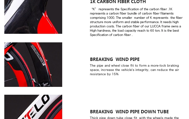 Discount HOT SALE!2015 full carbon costelo lucca road bicycle carbon bike DIY complete bicycle completo bicicletta bicicleta completa 10