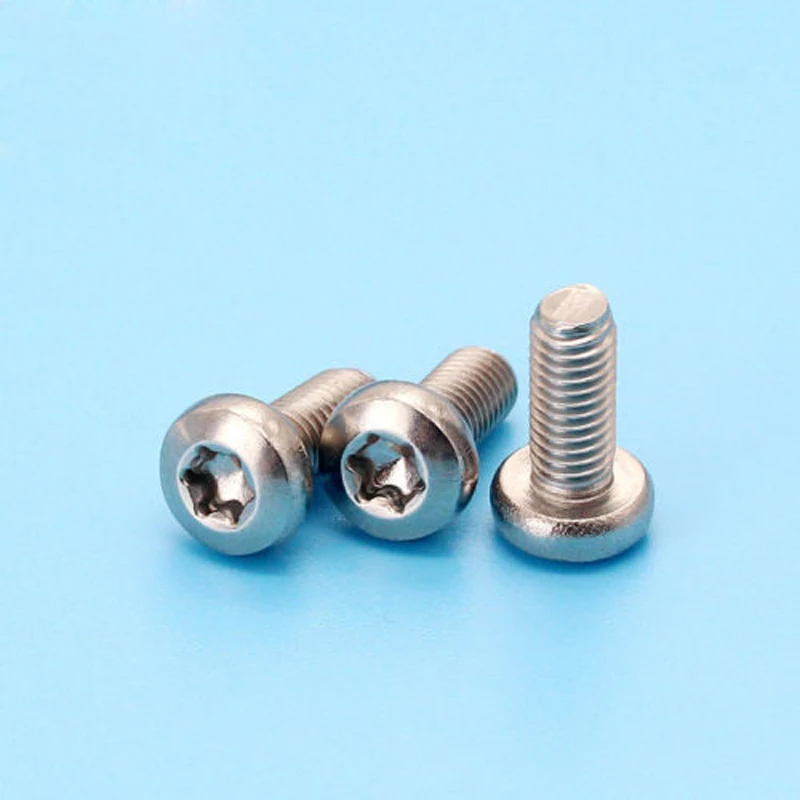 M4 Torx Pan head винт из нержавеющей стали T& TX круглая головка анти-болт с головкой-секреткой болты
