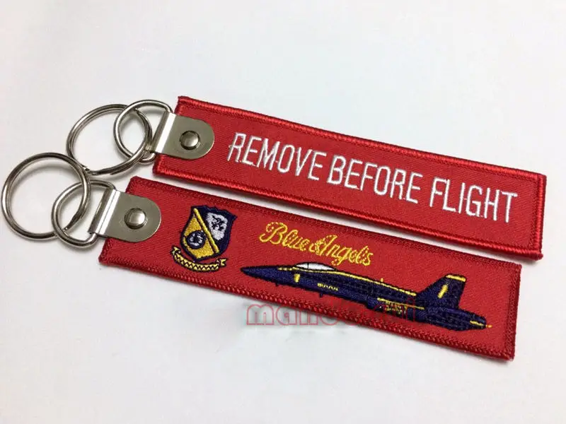 US NAVY Blue Angels Fighter Motorcycle Keychains Aviation Collectible