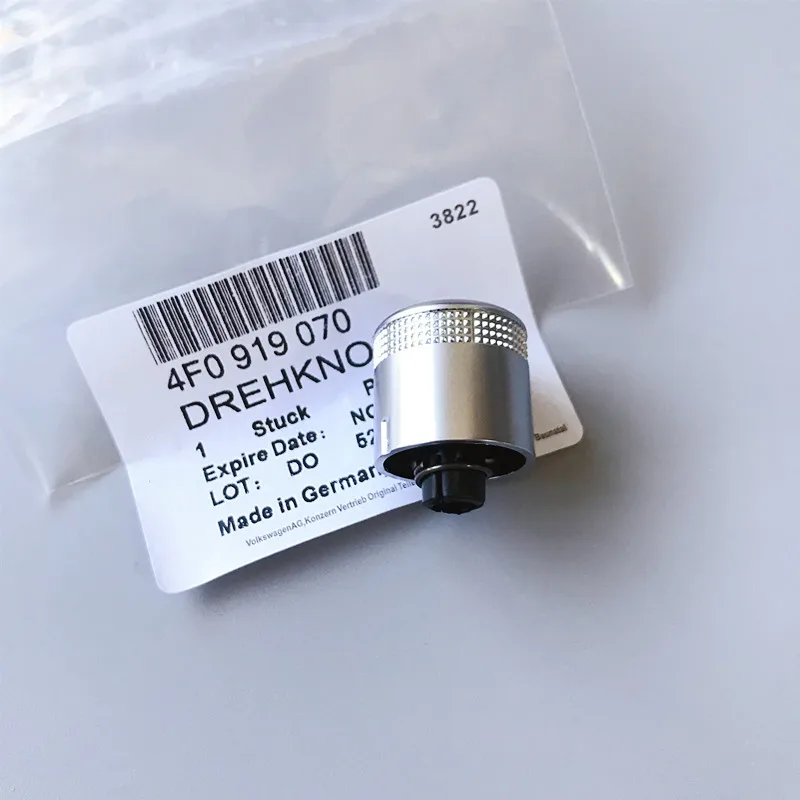 

Multimedia MMI Volume Knob Rotary Button Switch Setting Navigation For Audi A6 C6 S6 Allroad 05-08 Q7 2007 2008 A8 S8 4F0919070