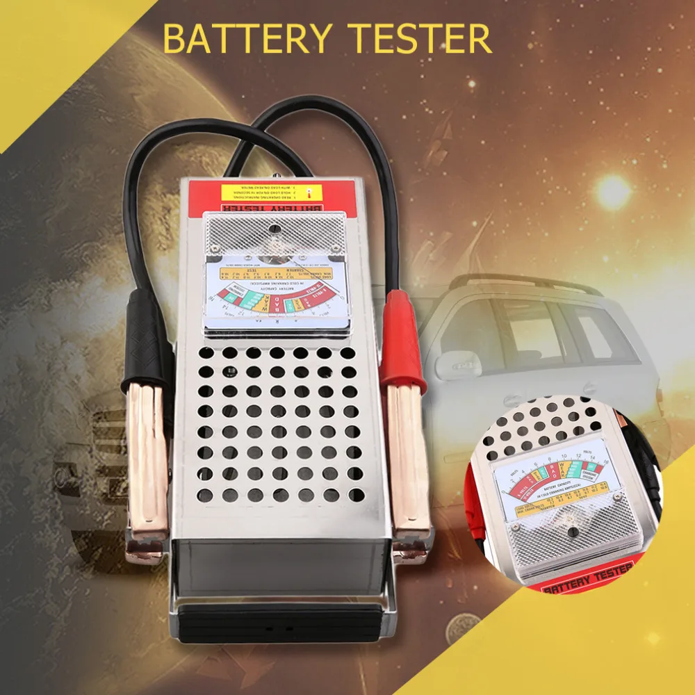 

Auto Battery Tester BT-004 Car Battery Tester 6V-12V Automotive Vehicle Battery Testers Scanner Tools for auto vehicle