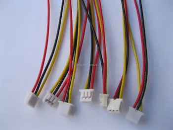 

50 pcs 1.25mm Pitch 3 Pin Female Connector with 28AWG 150mm Leads Cable