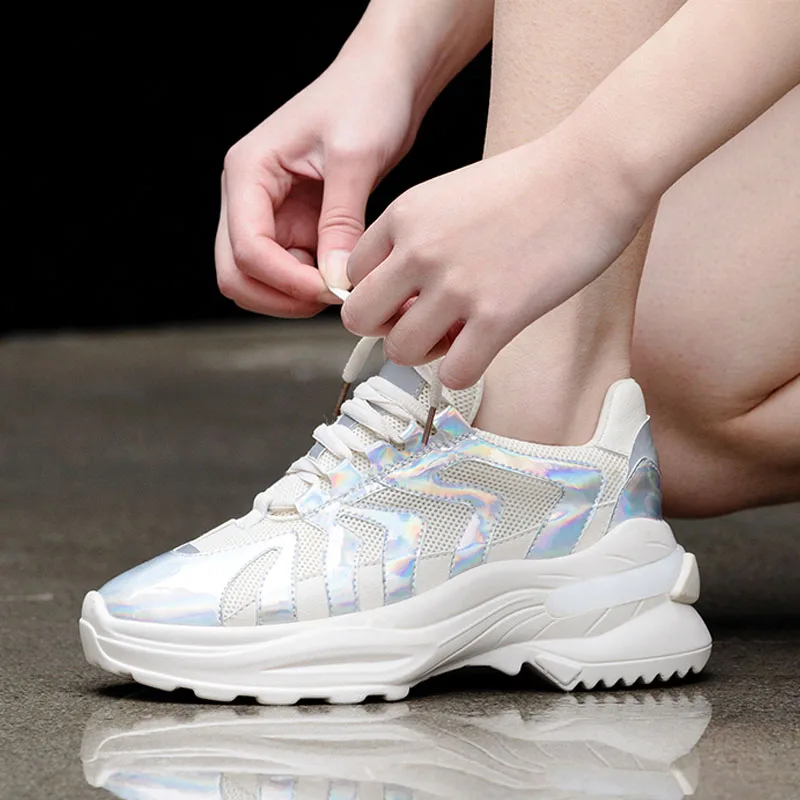 

MSSTOR 2019 Plus Size 35-42 Women's Running Shoes Casual Fashion Sport Shoes For Women Breathable Mesh Ladies Sneakers Brand