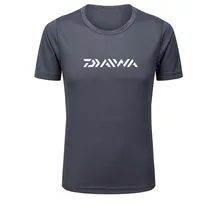 Летний DAIWA Dawa уличный спортивный светильник с коротким рукавом и дышащей быстросохнущей солнцезащитной сеткой для рыбалки