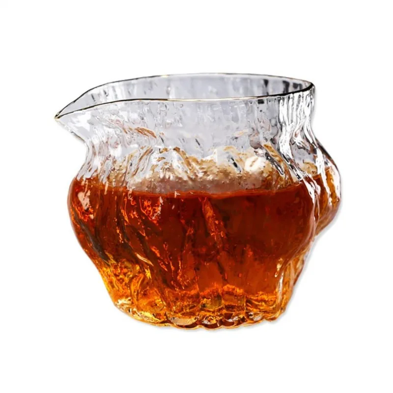 260 мл японский молоток зерна термостойкая стеклянная ярмарка чашка грецкий орех зерно воды пульсация заварочный чайник большой чайный разделитель чай