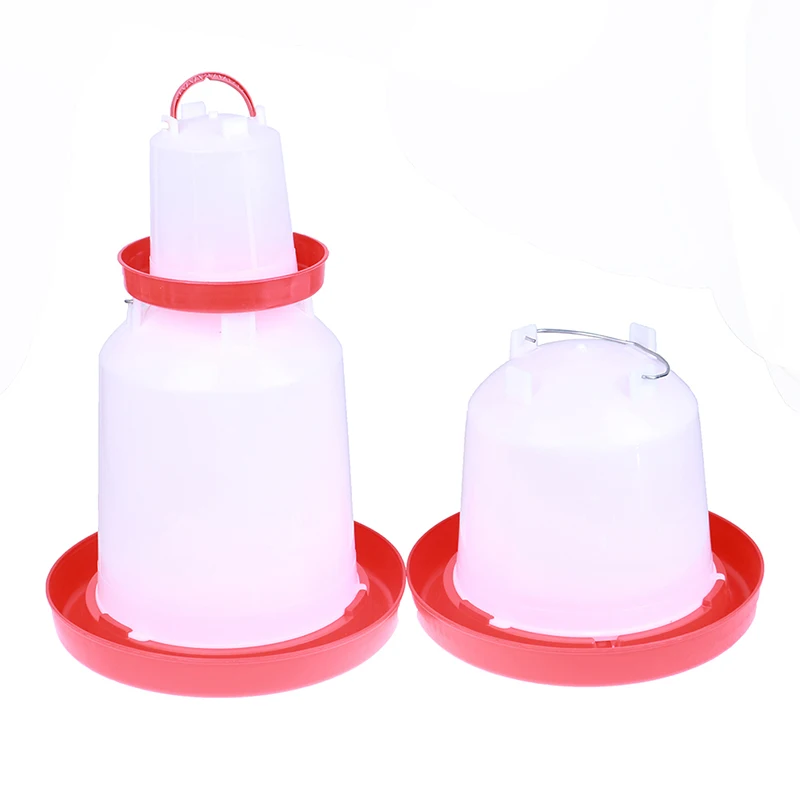 1.5L/6L/8L/10L Feeder Chicken Hen Poultry Drinking Water Feeder Quail Kettle Bird Farm Animal Supplies Drinker Waterer Feeding