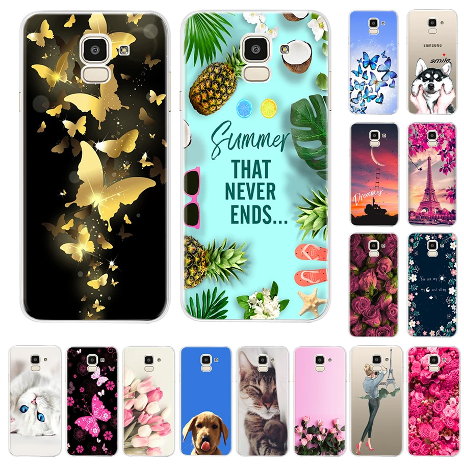 

For Phone Case Samsung Galaxy j6 2018 j8 2018 Case Cover For Coque Samsung j6 j8 2018 j610 j810 Back Protector Cover Bumper