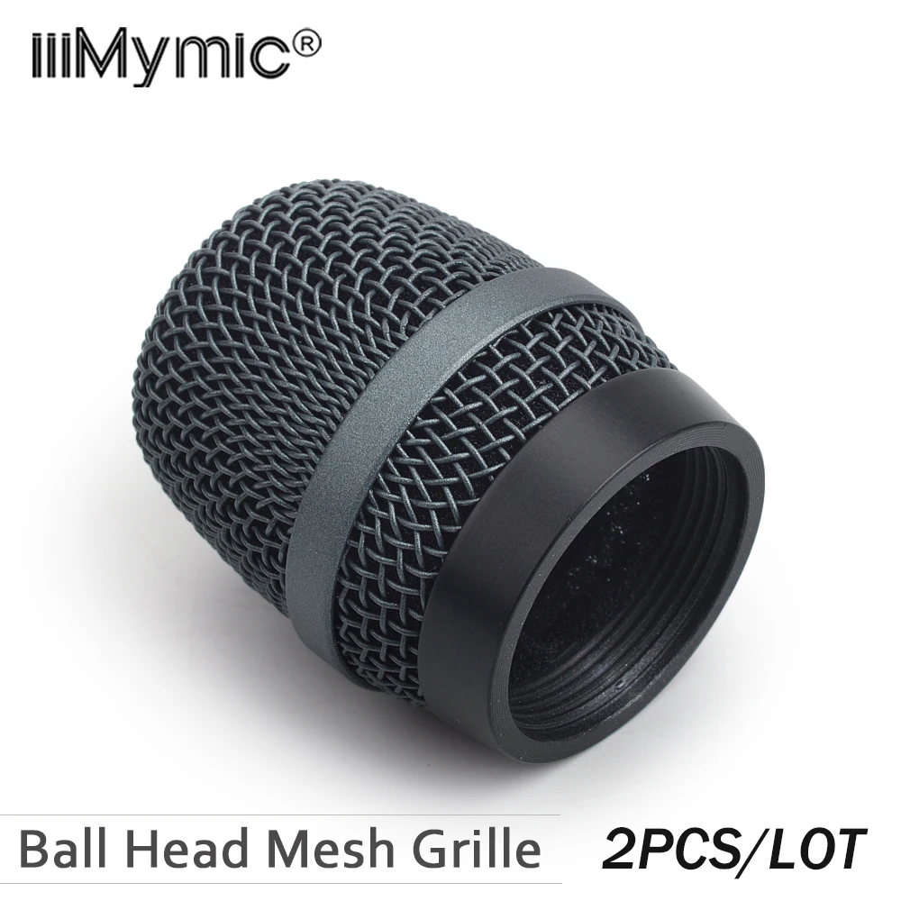 

2PCS High Quality Export Version Dent-Resistant Ball Head Mesh Microphone Grille for Sennheiser e935 e945 Accessories
