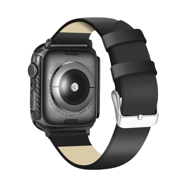 MDNEN протектор для Apple Watch чехол IWatch Series 4 3 2 1 с ультратонким ремешком из углеродного