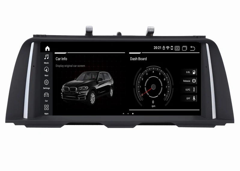 Perfect Android 9.0 6 core ID7 CAR DVD FOR BMW 5 Series F10/F11 Original CIC/NBT System stereo GPS monitor multimedia in one ips screen 1