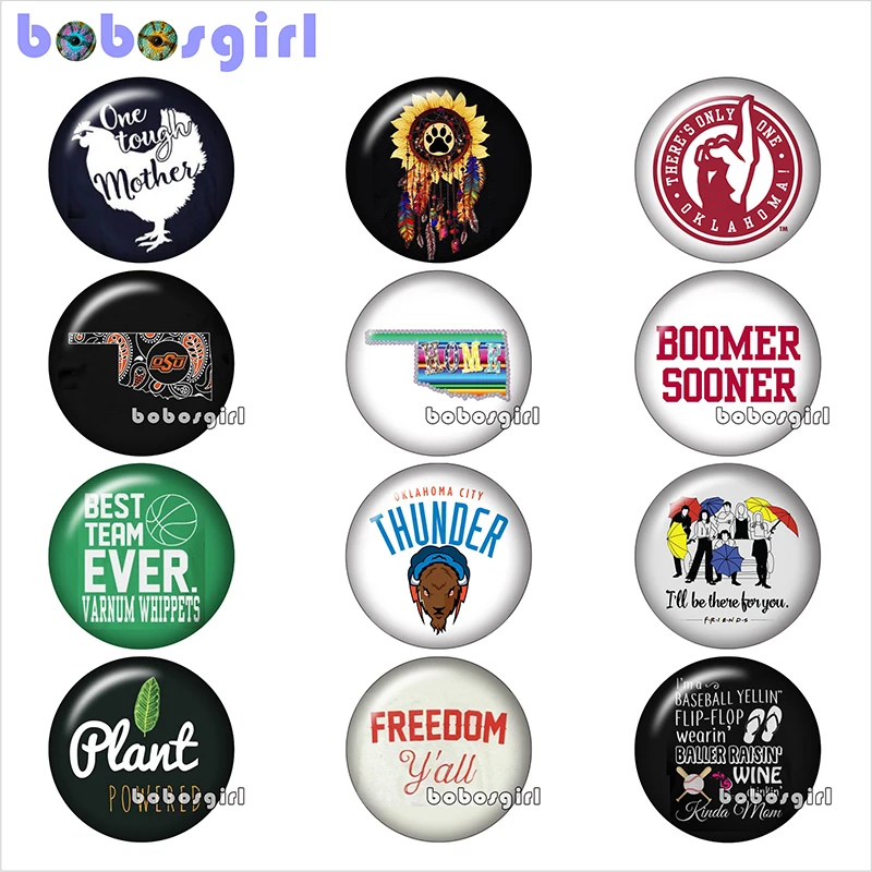 

sports glass snap button jewelry DIY Round photo cabochons flat back TW1320