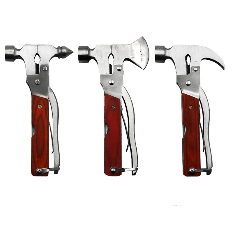 

Multi-functional Folding Pocket Camping Outdoor Survival hunting Hand Tools Car Life-Saving Safety Hammer Broken Window