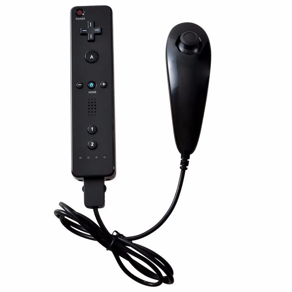 Por separado compromiso Catástrofe Controlador de juego Nunchuk para Wii, mando a distancia de 6 colores para  Nintendo sin Motion Plus, 1 paquete|controller gamepad|controller for  wiicontroller control - AliExpress