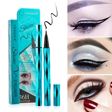 Yanqina eye makeup blue diamond cut Разработанный карандаш для глаз водостойкий стойкий Быстросохнущий подводка для глаз тату ручка YAN043