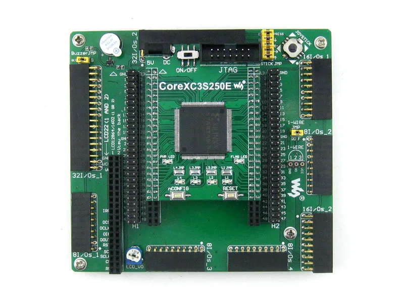 Waveshare XILINX XC3S250E Spartan-3E FPGA макетная плата+ LCD1602+ LCD12864+ 12 модулей = Open3S250E посылка B