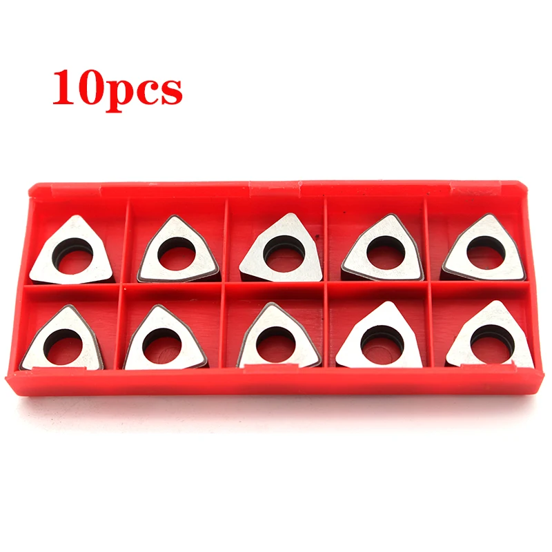 

10pcs CNC Lathe Carbide Shim High Strength MW0804 Inserts for WNMG0804 Inserts Turning Tool Holder Carbide Shim