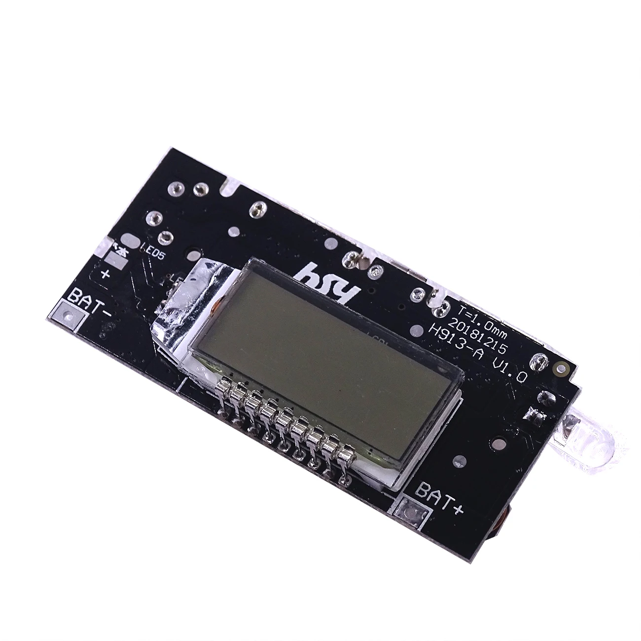 LCD Dual USB 5V 1A 2.1A Mobile Power Bank Module 1 LCD Dual USB 5V 1A 2.1A Mobile Power Bank Module