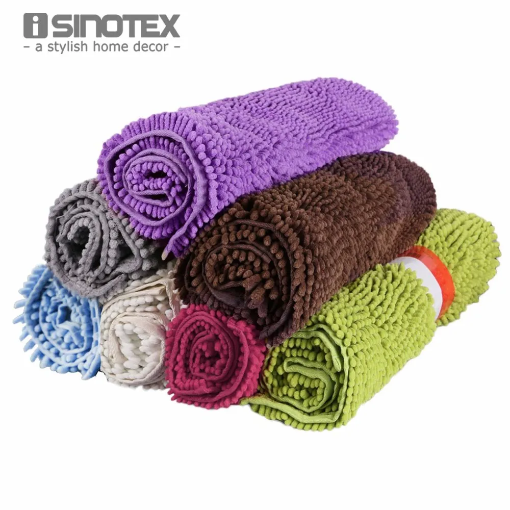 19.7''x31.5'' Floor Mat Bath Carpet Soft Shaggy Chenille Anti-slip Footcloth Bathroom Mat Floor Mat 1pcs/lot Isinotex Large Size 19.7''x31.5'' Floor Mat Bath Carpet Soft Shaggy Chenille Anti-slip Footcloth Bathroom Mat Floor Mat 1pcs/lot Isinotex Large Size