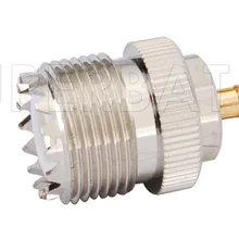 Superbat 5 шт. UHF-MCX адаптер UHF Женский Джек MCX Штекер прямой RF коаксиальный разъем