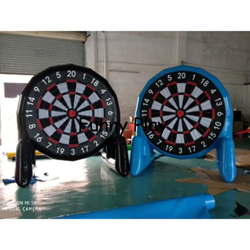 Best Price inflatable golf dart boards game Giant PVC Inflatable Dart Board, Inflatable Football soccer Darts Game,Big Balls Included