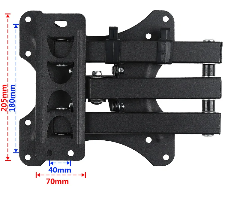 قابل كامل الحركة الجدار التلفزيون جدار جبل قوس حامل قابل للتعديل جبل الذراع صالح لل البلازما المسطحة led tv 14 \