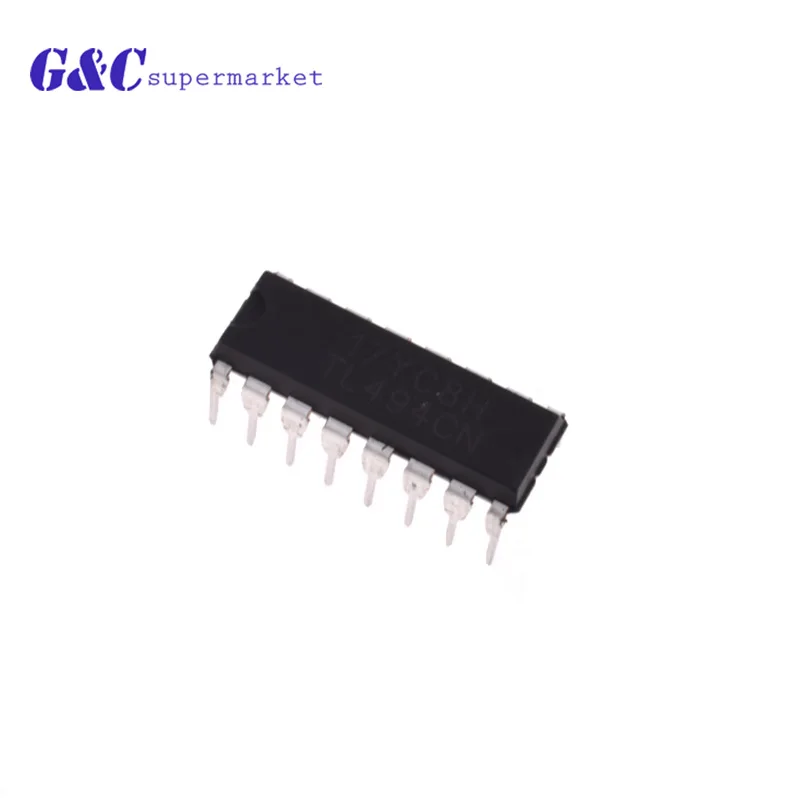 10 шт. TL494CN TL494 494 контроллеры Switng 40 кГц 200mA PWM DIP-16 новый оригинальный | Электронные