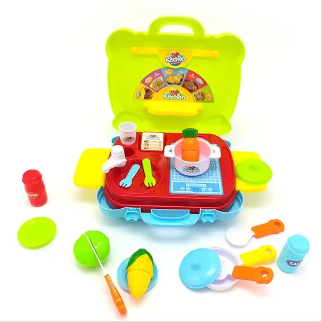 house children kitchen toys set for kids cooking food dishes cookware pretend play kitchen playset - Kitchen Playset house children kitchen toys set for kids cooking food dishes cookware pretend play kitchen playset - Kitchen Playset