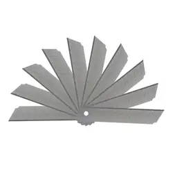 Japan Imported High Quality Alloy Steel Replaceable Blades for Utility Knife SK5 0.5mm Cutting Blades Office Supplies