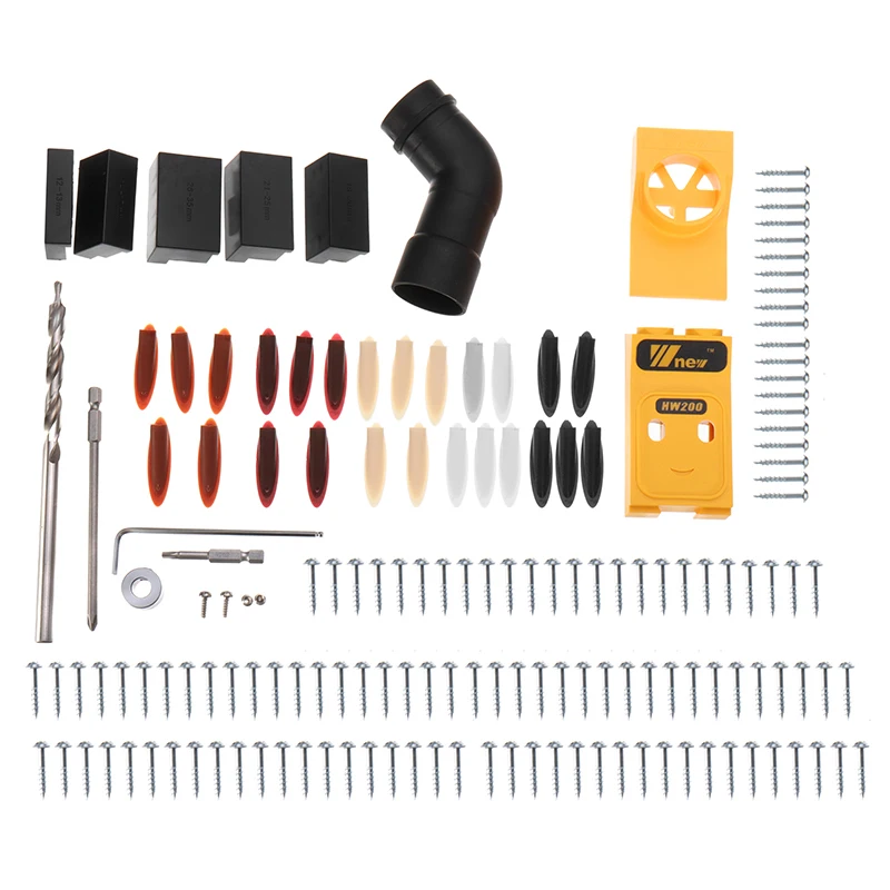 

Pocket Hole Jig Woodworking Tool Drill Guide Hole Positioner Locator For Joining Panel Furniture