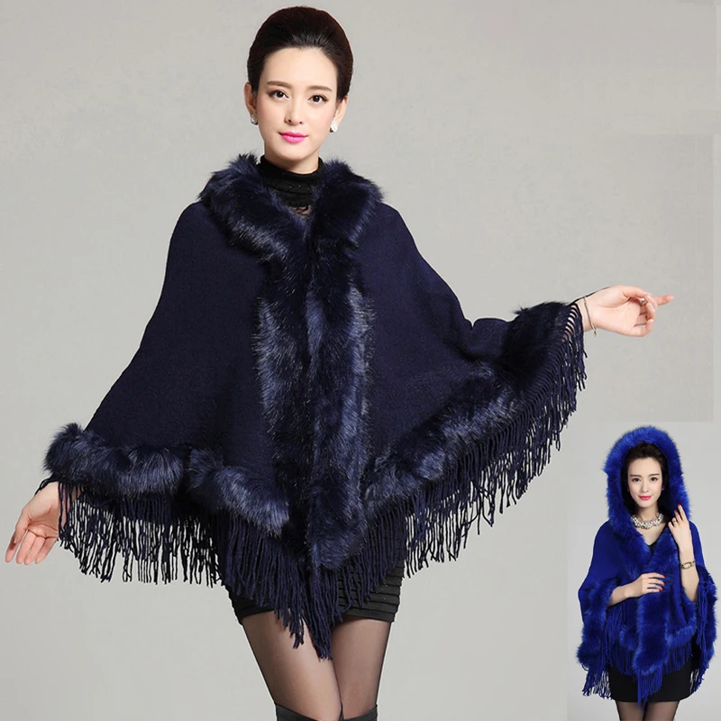 Popular Hooded Shawl Knitting Pattern-Buy Cheap Hooded
