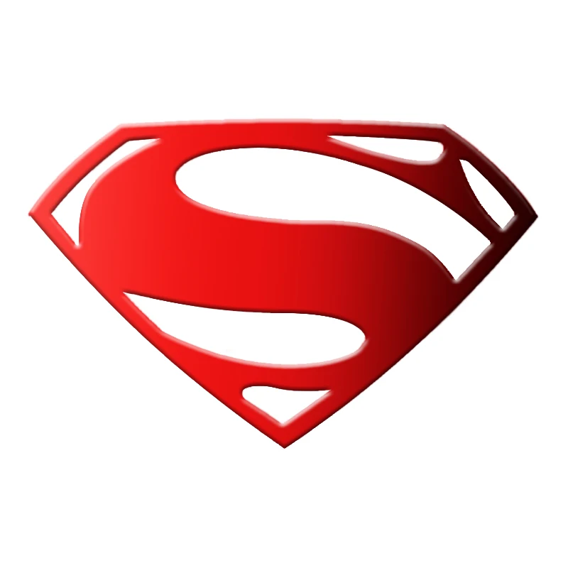 

Superman Luxury Mobile Phone Laptop DIY Sticker Car Motorcycle Decal 3D Metal Stickers Kids Gift