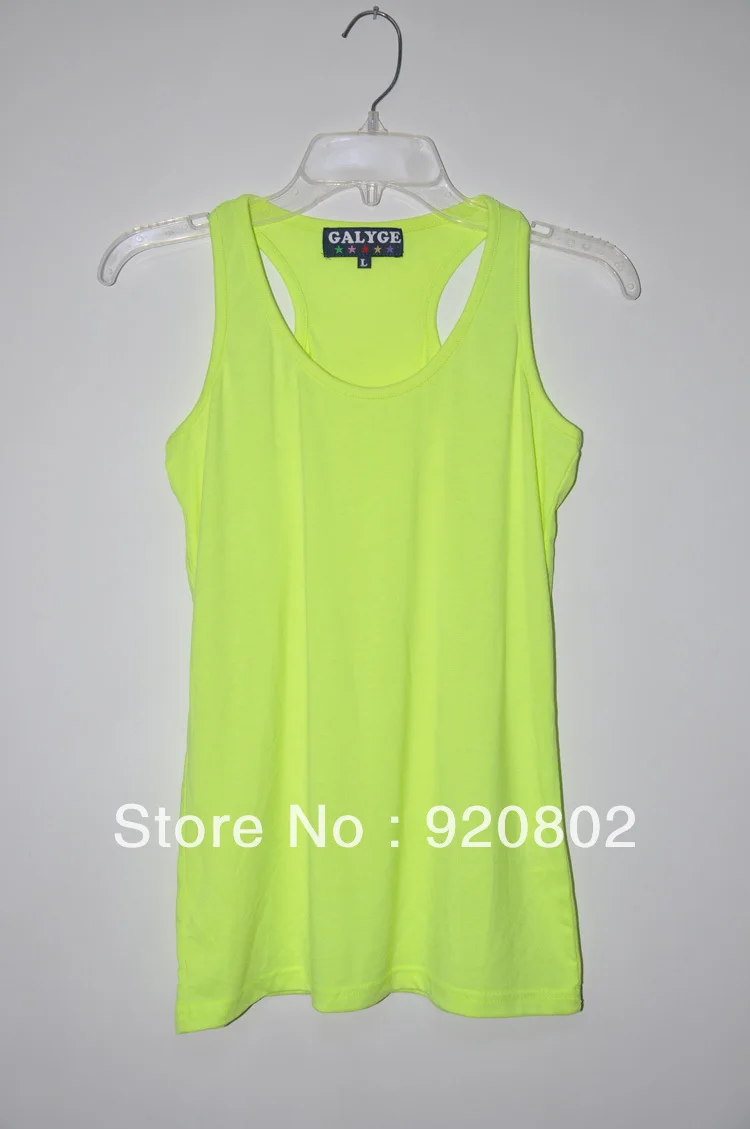 2012 Summer popular the new GALYGE its women straight solid color wild little vest (T-shirt partner) | Женская одежда