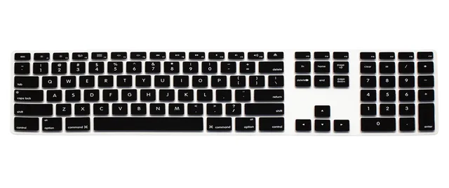 Silicone Full Size Ultra Thin keyboard Cover Skin for Apple